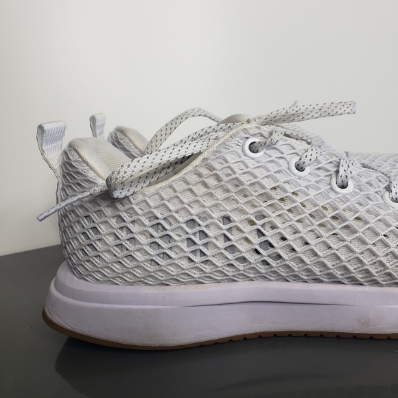 Nobull White Mesh Runner Sneaker - Picture 3 of 16